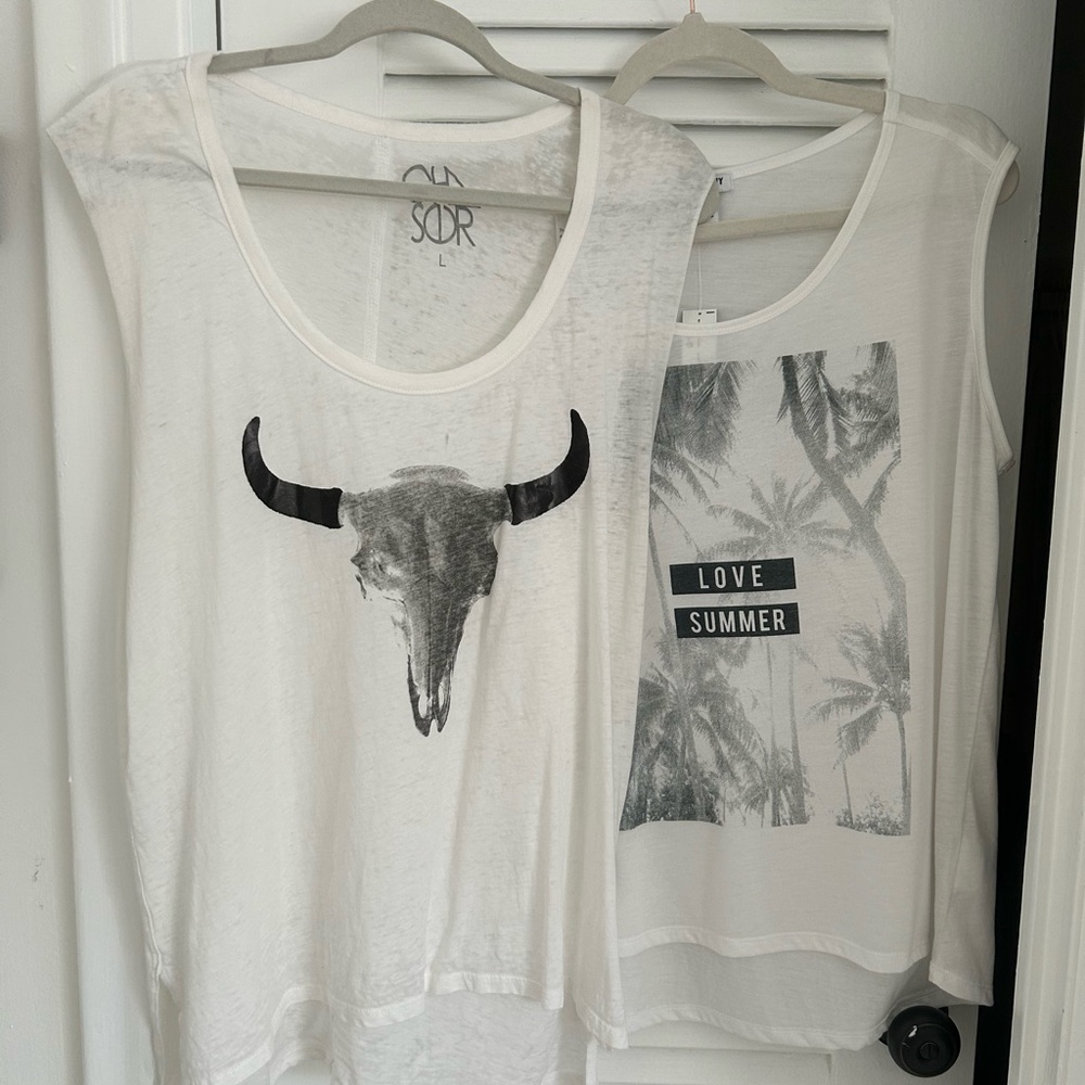 TWO Tank Tops